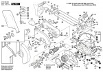 Bosch 0 601 B20 541 GCM 10 S Compound Mitre Saw 110 V / GB Spare Parts GCM10S